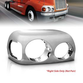 AmeriLite Chome Headlights Bezel For Freightliner Century Right Side