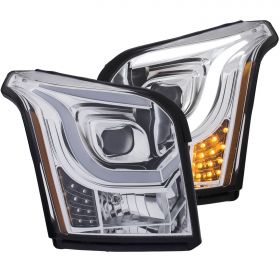 [Switchback] 2015-2017 GMC Yukon/Yukon XL Chrome LED Bar Projector Headlights