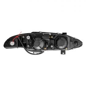 MITSUBISHI ECLIPSE 95-96 PROJECTOR H.L G3 2 HALO(ONLY 1 WILL BE ON) BLACK CLEAR WITH LED(NO AMBER)