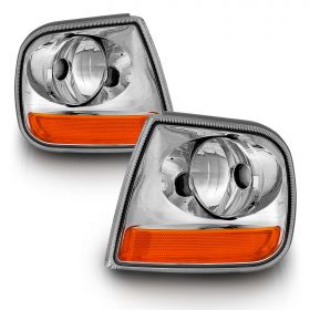 AmeriLite Euro Corner Lights For Ford Expedition / F150 - Passenger and Driver Side