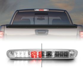 AmeriLite Chrome LED High Mount Stop 3rd Brake Lights For Chevy Silverado : GMC Sierra 1500 2500 3500