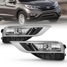 For 2015 2016 Honda CRV CR-V Fog Lights Lamps+Wiring Kit & Switch Set