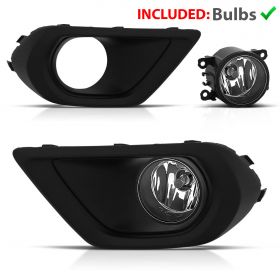 For 2014-2016 Subaru Forester Clear Lens Driving Bumper Fog Lights Pair 2015