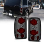 AmeriLite Smoke Replacement Rear Brake Tail Lights For Chevy Suburban/Tahoe GMC Yukon XL - Passenger and Driver Side