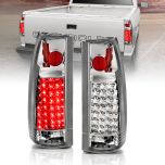 AmeriLite Chrome LED Tail Lights G2 For Chevy Full Size - Passenger and Driver Side