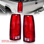 AmeriLite Red Replacement Tail Light Housing Set For Chevy GMC Full-Size Silverado, Sierra, Tahoe, Yukon