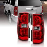 AmeriLite OE Style Replacement Brake Tail Lights Set for 2007-2014 Chevy Tahoe/Suburban - Driver and Passenger Side
