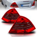 AmeriLite Taillights Red/Smoke For Mercedes BenzC Class W203 - Passenger and Driver Side