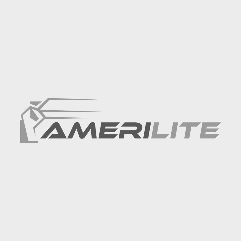 AmeriLite Black Replacement Bumper Parking Turn Signal Lights Set For Chevy Corvette - Passenger and Driver Side