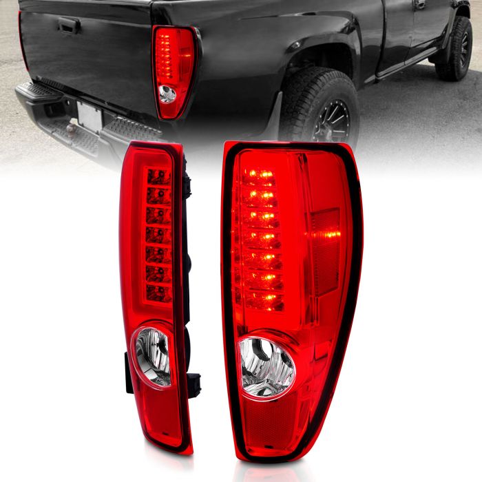 AmeriLite for 2004-2012 Chevy Colorado GMC Canyon Ruby Red C-Type