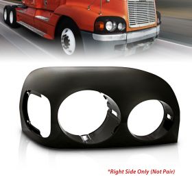 AmeriLite Smoke Headlights Bezel For Freightliner Century Right Side