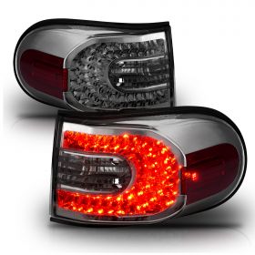AmeriLite Light Smoke LED Tail Lights For Toyota Fj Cruiser - Passenger and Driver Side