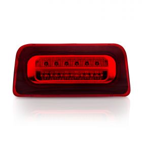 AmeriLite for 1994-2004 Chevy S-10 GMC Sonoma Red Full LED Replacement High Mount Stop Light 3rd Brake Lamp Assembly