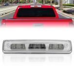 AmeriLite for 2015-2018 Chevy Colorado GMC Canyon Full LED Clear Chrome 3rd Brake Lamp High Mount Stop Light Assembly
